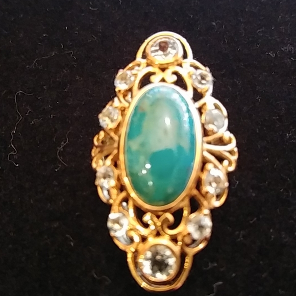 Never worn Turquoise ring - Picture 2 of 4